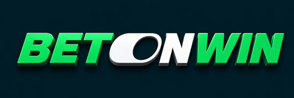 Logotipo horizontal de BetonWin en color verde sobre fondo oscuro